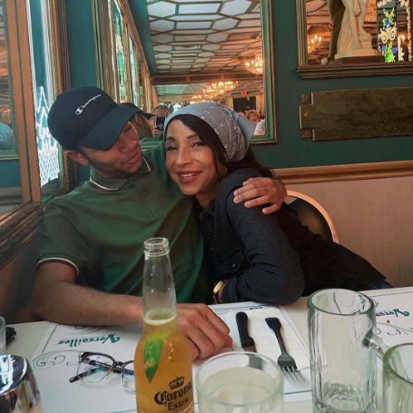 Photo of Sade and Ian Watts. 